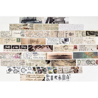 Bộ 30 bookmark đánh dấu trang retro