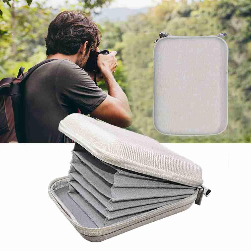 BTLIMER Túi Đựng Kính Lọc Hiệu Ứng 6 Ngăn Đa Năng Chống Thấm Nước