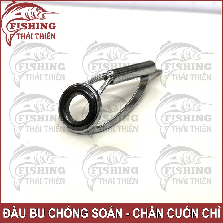 Đầu bu chống soắn dùng cho cần câu cá máy có chân cuốn chỉ