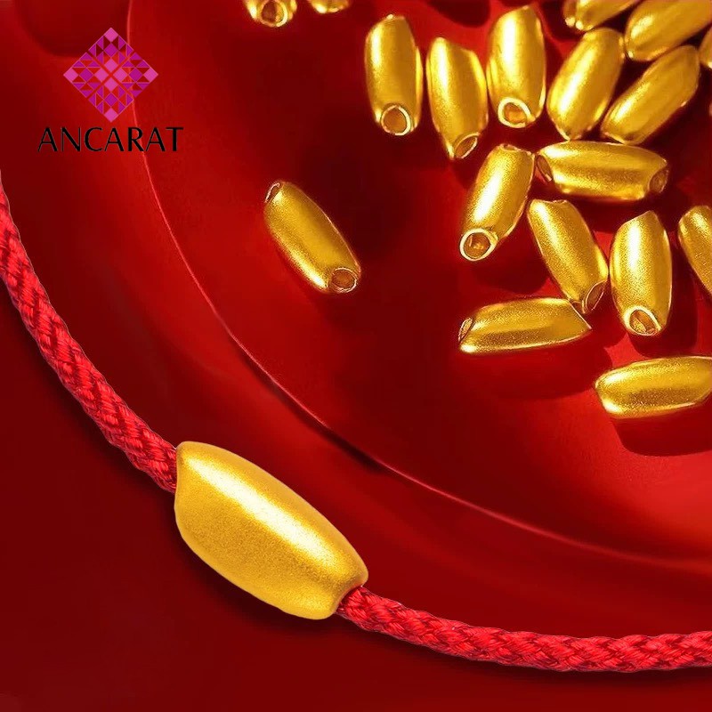 Vòng tay handmade Hạt Gạo Giàu Sang vàng 24k - ANCARAT | BigBuy360 - bigbuy360.vn