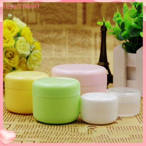 Bộ 5 Hũ Rỗng Chiết Mỹ Phẩm / Kem / Lotion Tiện Dụng Khi Đi Du Lịch