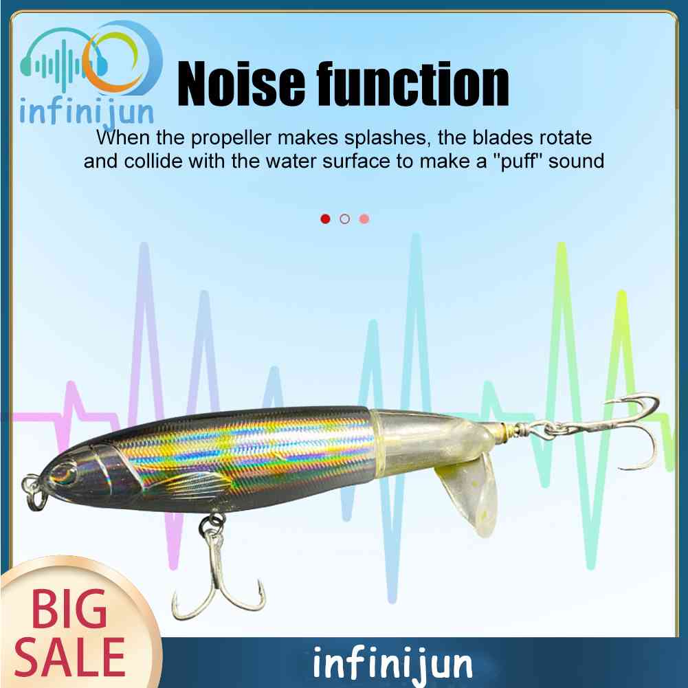 Mồi Câu Cá Giả Hình Cánh Quạt 10cm Bằng Nhựa Cứng