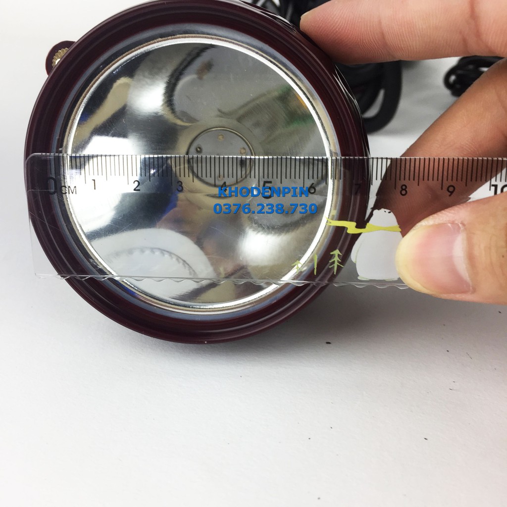 Đèn pin đội đầu siêu sáng led 188A ắc quy  khung ánh sáng trắng hoặc vàng