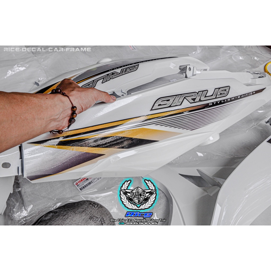 Tem Sirius Full Trắng 2017 - 2018 Giả zin