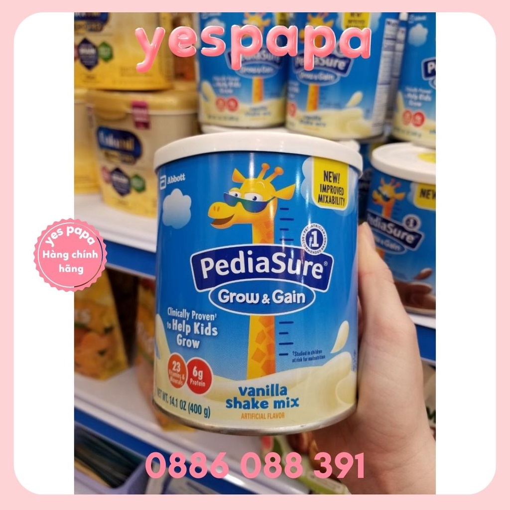 Sữa bột Pediasure úc 850g YESPAPA shop, Pediasure úc