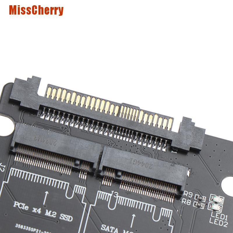 Thẻ Chuyển Đổi SATA M.2 SSD Sang SATA NVME Và M.2 NGFF SDD 2.5 "To