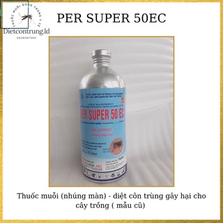 Thuốc muỗi nhúng màn - chai nhôm per super 50ec ,