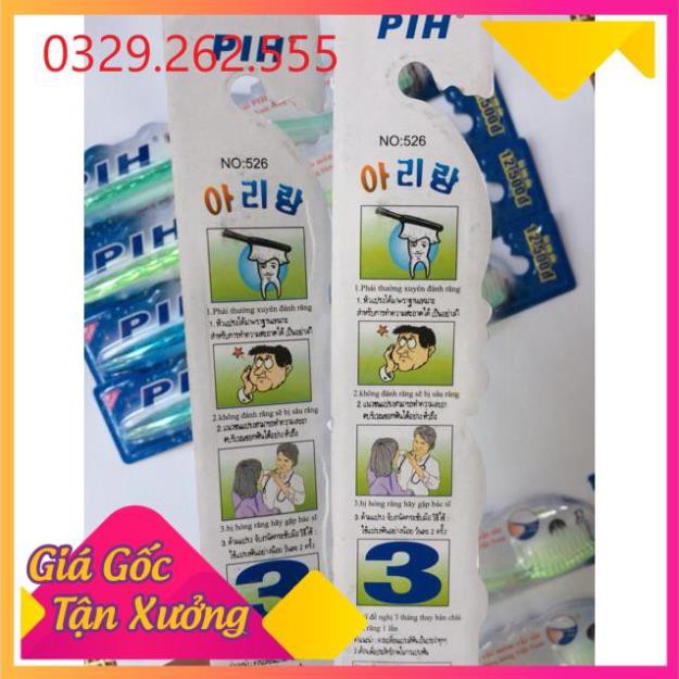 (Sale Khủng)  Bàn chải đánh răng P/H công nghệ Hàn sản xuất Việt Nam