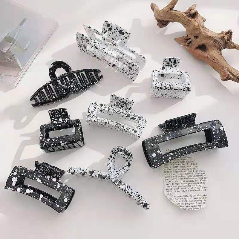 Kẹp tóc bò sữa phong cách Hàn Quốc