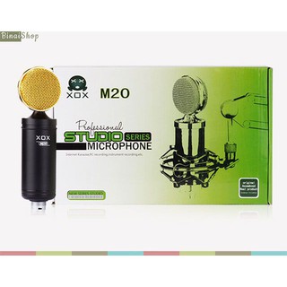 Microphone condenser thu âm XOX M20