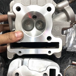 COMBO Đầu lòng Sirius FI 54 ( Đầu Xupap 24-28 TA , Lòng 54 , cam 5.0 TA , lò xo đầu 2.8)