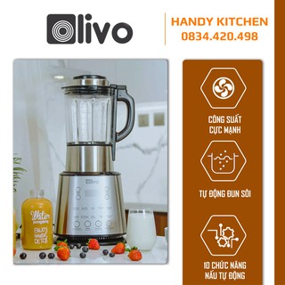 [CHÍNH HÃNG - BẢO HÀNH 24 THÁNG] Máy Làm Sữa Hạt Olivo X20 Máy Xay Nấu Đa Năng, Nấu Sữa Hạt Siêu Mịn, Công Suất 1800W