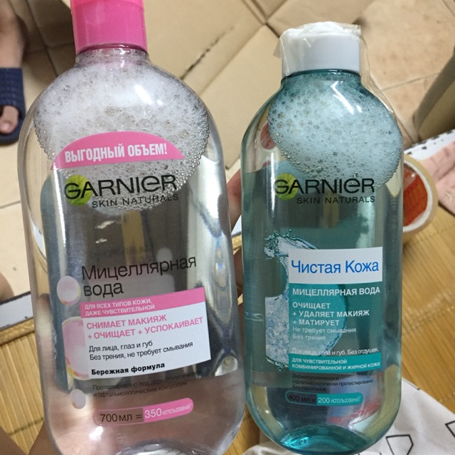 Nước tẩy trang Garnier 400ml