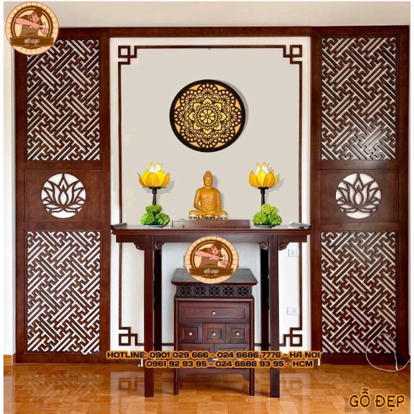 Vách ngăn CNC chuẩn phong thủy VN31