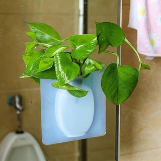 Lọ hoa bình hoa dán tường silicon trang trí nhà cửa
