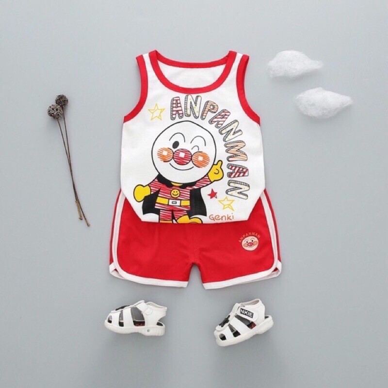 Bộ ba lỗ hình ngộ nghĩnh cho bé 7-18kg