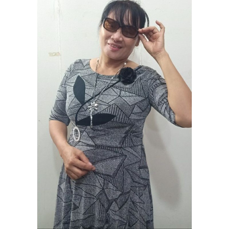 Đầm dạ hội dự tiệc trung niên sang trọng ( 52kg - 68kg ) | BigBuy360 - bigbuy360.vn