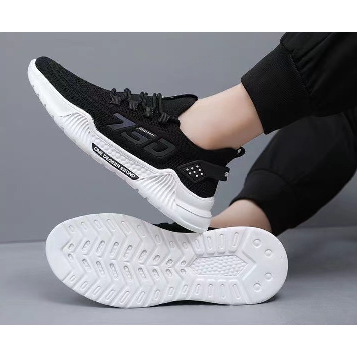 Giày nam sneaker thể thao vải thoáng khí One 73D ( có 2 màu )