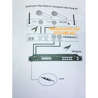 máy chống hú rít micro FEEDBACK XTR 2.0