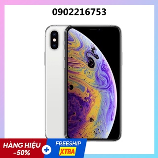 Điện thoại lphone xs max mầu trắng rom 512gb đầy đủ phụ kiện chưa kích hoạt bảo hành