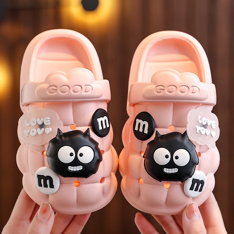 Dép Sandal Xỏ Ngón Bằng EVA Chống Trượt Họa Tiết Hoạt Hình Thời Trang Mùa Hè Cho Bé TTC226