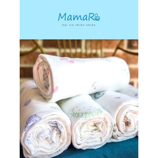 Khăn đa năng sợi tre Mamaru 120x120