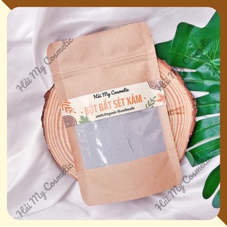 [Túi] Bột Đất Sét Xám Nguyên Chất 100% - Bột thiên nhiên handmade