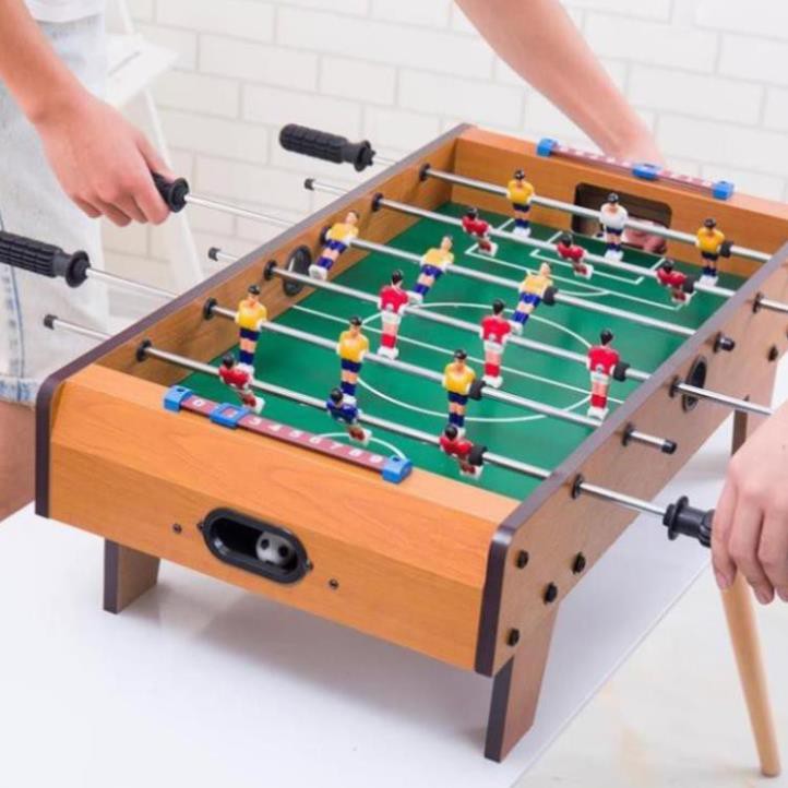 Bàn bi lắc bóng đá Table Top Football bằng gỗ