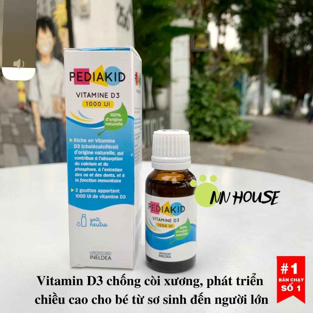 Pediakid 22 vitamin tổng hợp tăng sức đề kháng cho bé, omega 3 dha, ngủ ngon, vitamin d3, b,  sắt siro multivitamin kids