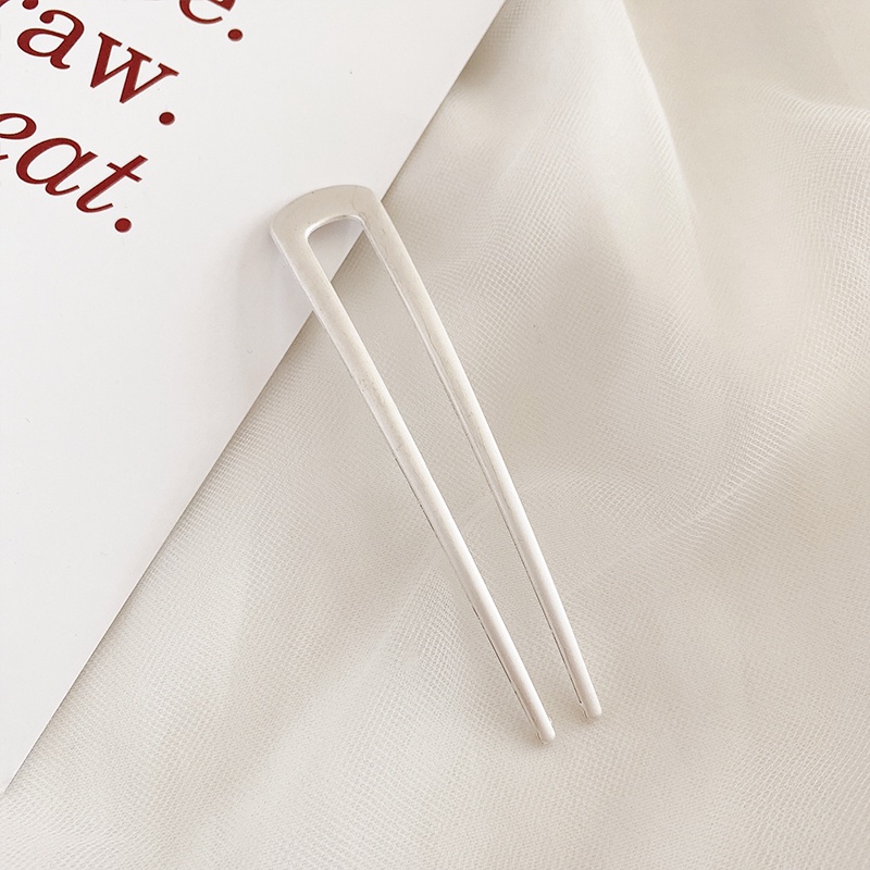 Kẹp Tóc Chữ U Thiết Kế Đơn Giản Thời Trang Cho Nữ