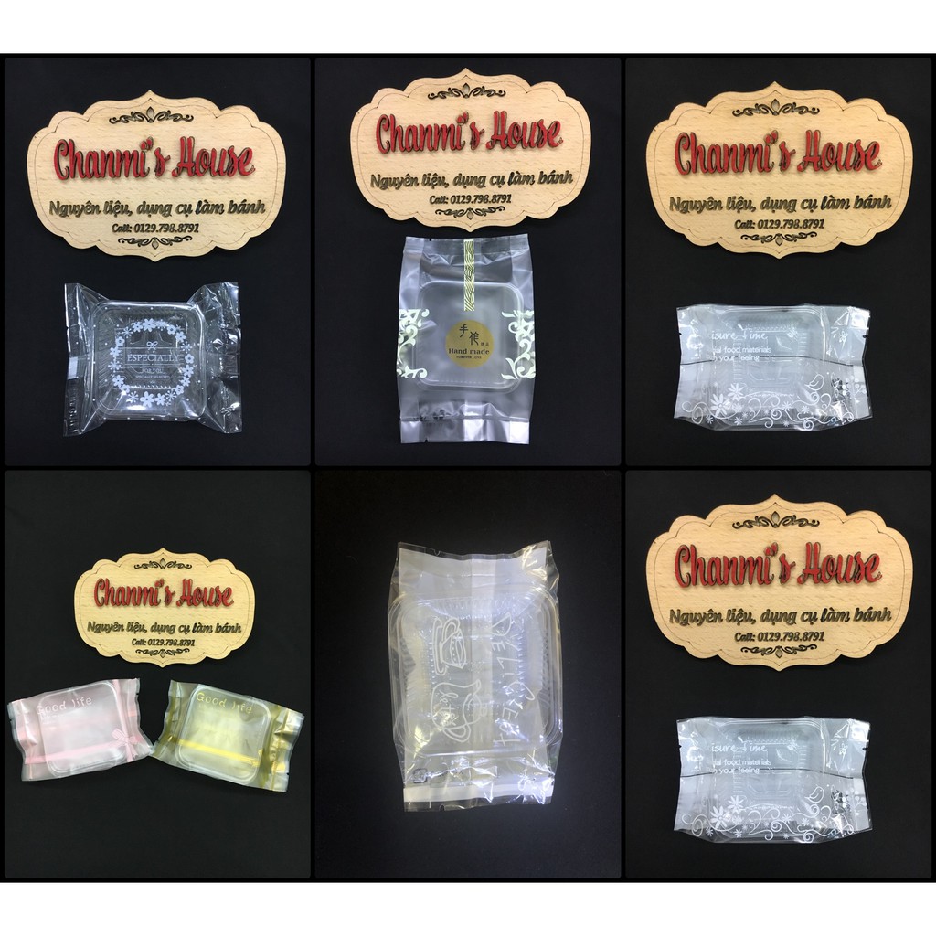 Khay túi 50-75gr (khay 6.5 trở xuống)(set khoảng 100 khay + 100 túi)