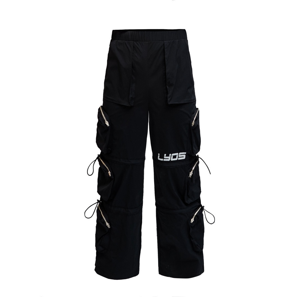 Quần LYOS 6 Cargo Pants Đen