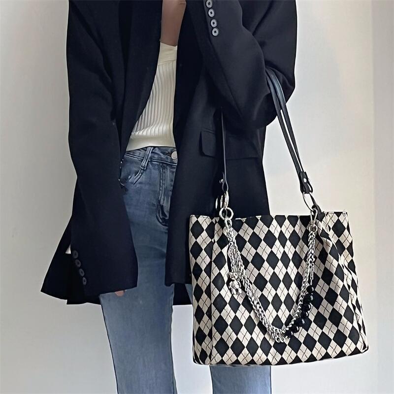 Túi tote Đeo Vai Chất Liệu Vải Bố 2022 Mẫu Mới Đa Năng Thời Trang Dành Cho Nữ