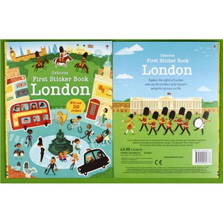 Dính dán - Usborne sticker book - London