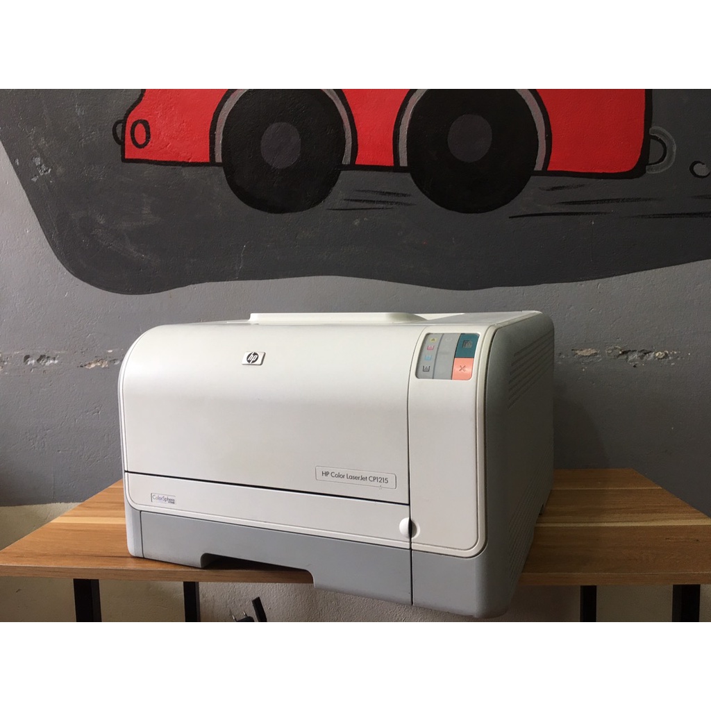 MÁY IN MAU HP COLOR LASERJET CP1215 IN ẢNH IN A4 MÀU