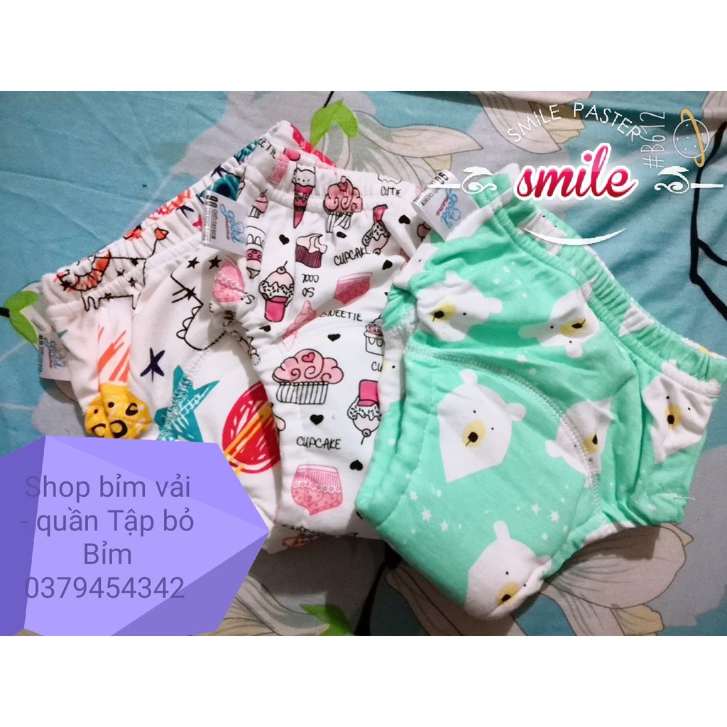  Quần Tập bỏ Bỉm 6 Lớp Goodmama (5-17kg)