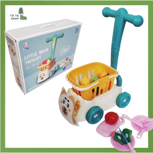 Đồ chơi xe đẩy hoa quả cho bé , xe đẩy hoa quả hình con vật với chất liệu an toàn , các chi tiết to đẹp, sắc nét