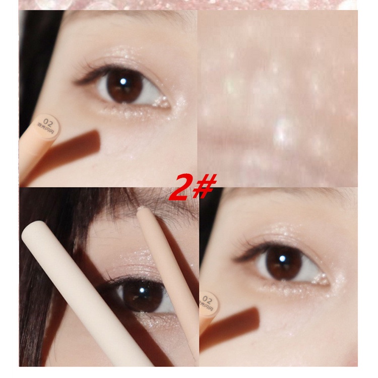 [Hot sale ] Phấn Mắt HERORANGE Dạng Bút vẽ bọng mắt Màu Trắng Ánh Ngọc Trai Lấp Lánh Nội Địa Trung