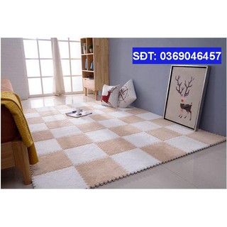 SÉT 24 tấm- Thảm Lông xốp Hàn Quốc
