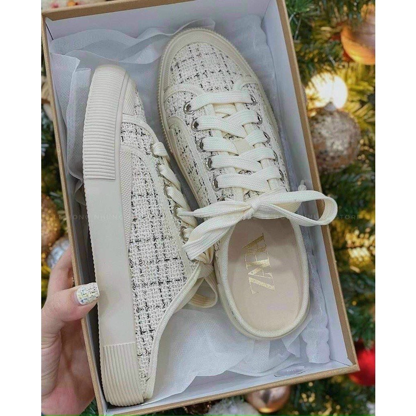 sục giày zara vải dạ siêu đẹp siêu cao cấp chất lượng cao Mã 20 | BigBuy360 - bigbuy360.vn