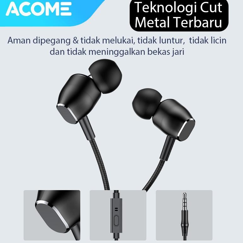 Tai Nghe Nhét Tai Beliii Acome Siêu Bass Góc 45 Độ Dây Bện 1 Tấn Công Nghệ Cao | BigBuy360 - bigbuy360.vn