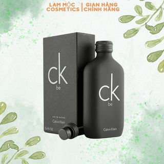 Nước hoa ck calvin klein be 100ml, nước hoa unisex hương mùa hè thanh mát