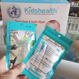 Gạc rơ lưỡi kids health gói 10c