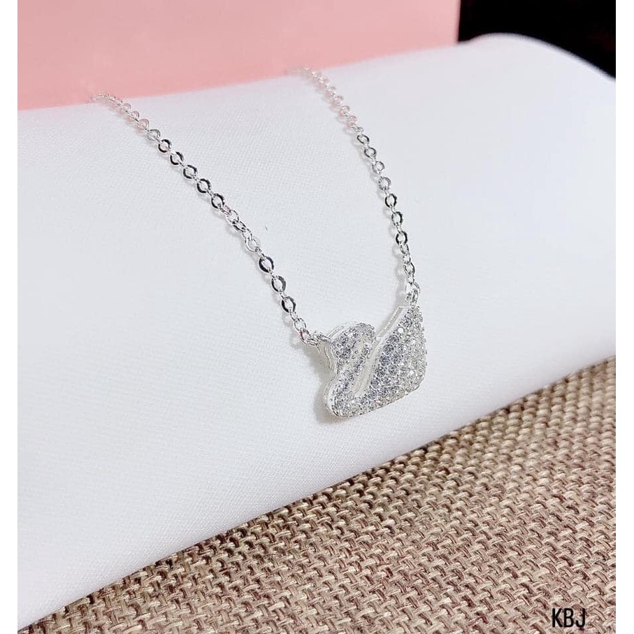 Dây chuyền thiên nga cực xinh cho bạn nữ - Dây chuyền bạc ta