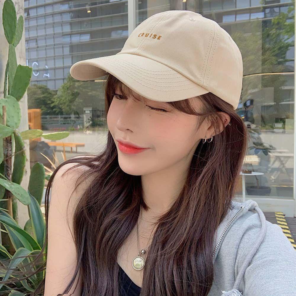 LILYES Mũ Lưỡi Trai Thể Thao Phong Cách Hip Hop Đơn Giản Thời Trang Mùa Hè Cho Nữ
