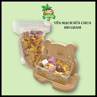 Thức ăn cho Hamster - Túi yến mạch sữa chua hỗn hợp 160gram cho hamster