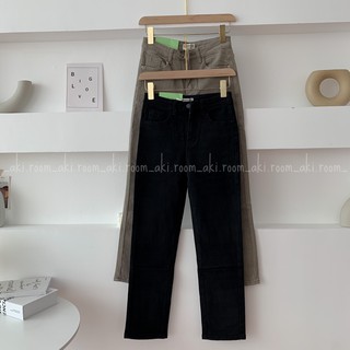 Quần jeans ống đứng co giãn