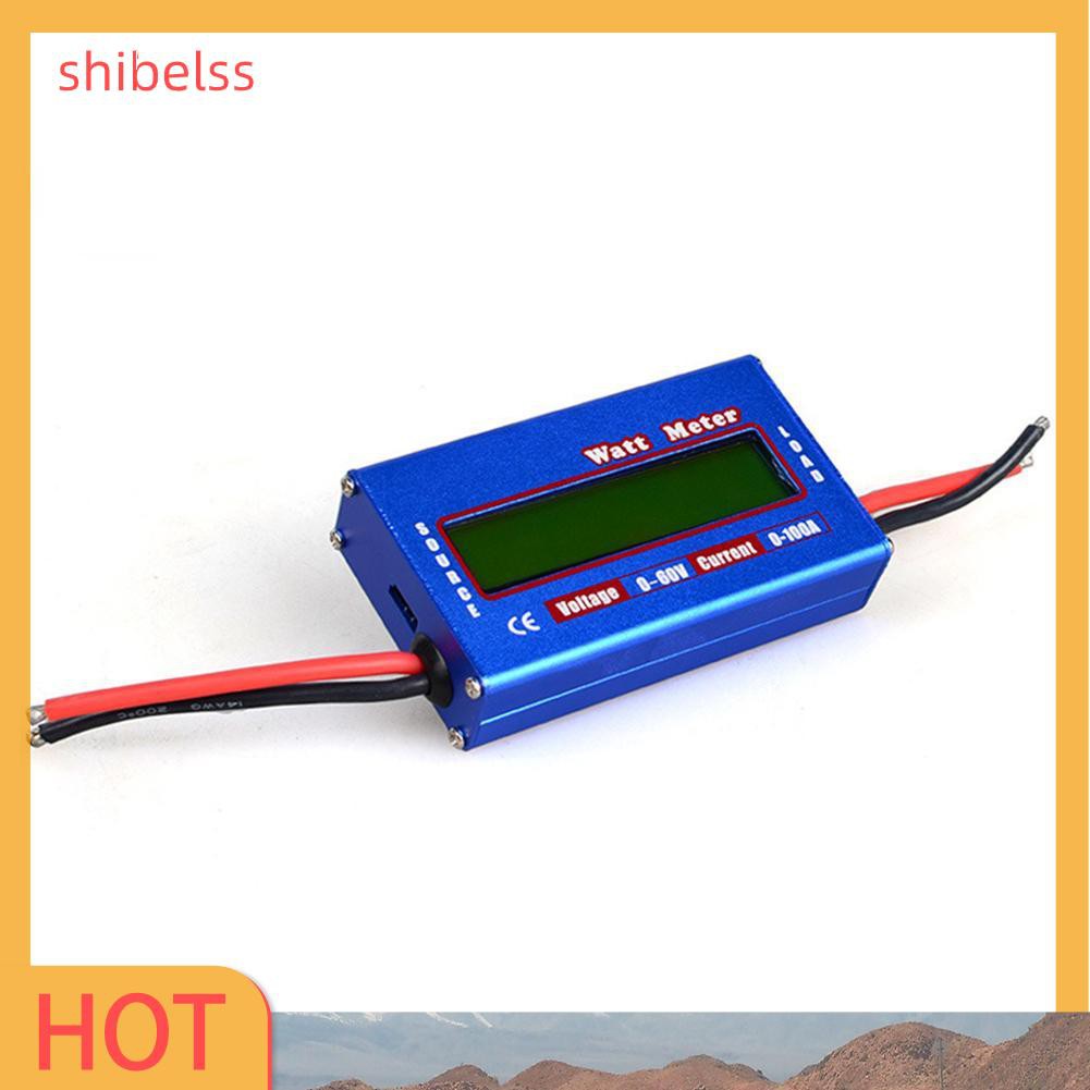 Máy Phân Tích Năng Lượng Pin Cân Bằng Điện Áp DC 60V 100A Watt Meter Checke