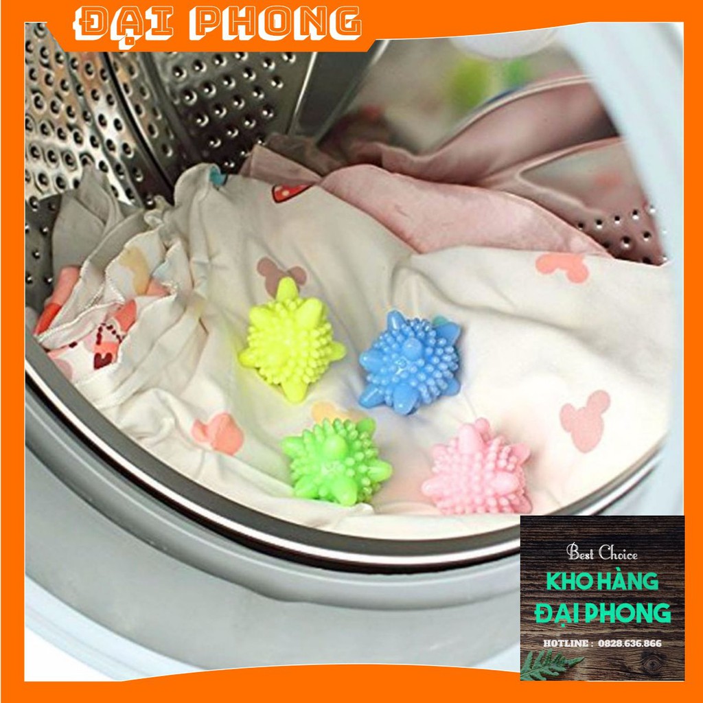 Set 4 bóng giặt sinh học❤️FREE SHIP❤️ mini tiện dụng