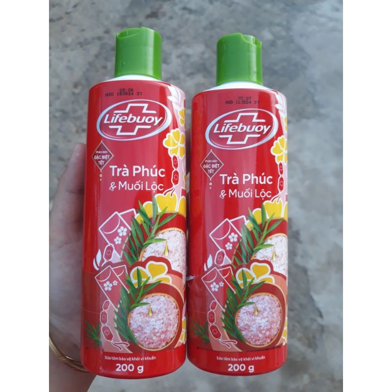 200g - Sữa tắm Lifebuoy trà phúc muối lộc | BigBuy360 - bigbuy360.vn